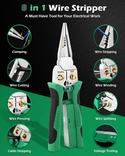 PowerGrip™ Wire Stripper Pliers