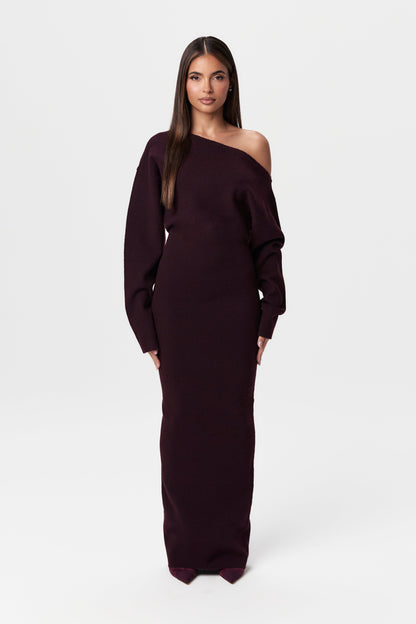 Valencia™ Knit Off-Shoulder Sweater Dress