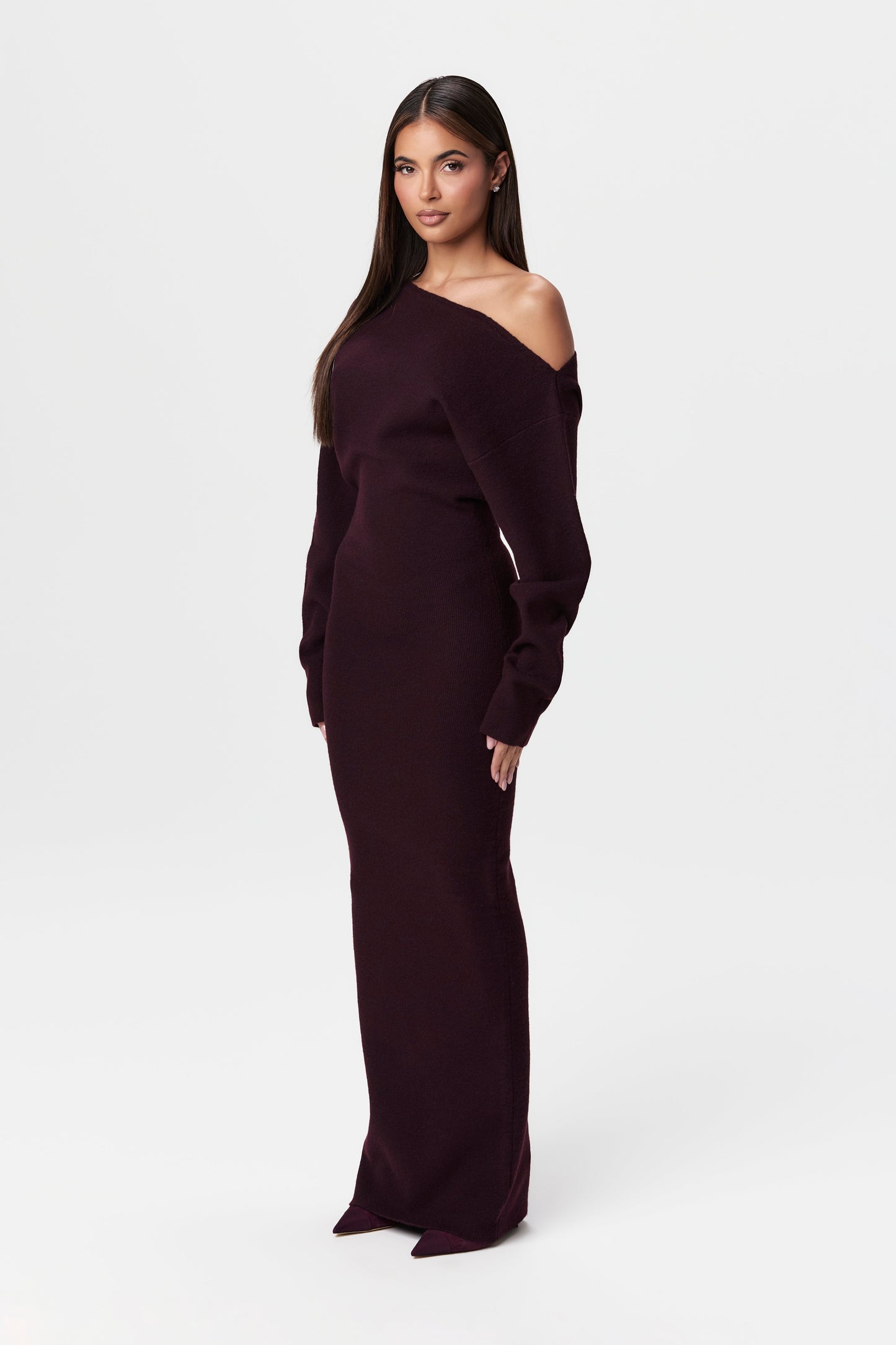 Valencia™ Knit Off-Shoulder Sweater Dress