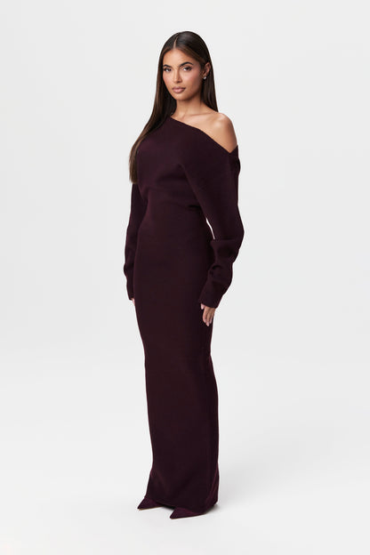 Valencia™ Knit Off-Shoulder Sweater Dress