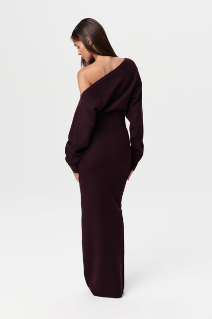 Valencia™ Knit Off-Shoulder Sweater Dress