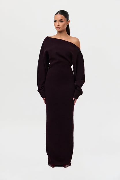 Valencia™ Knit Off-Shoulder Sweater Dress