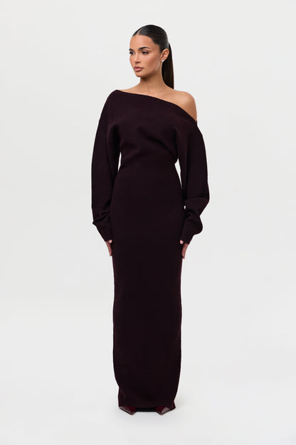 Valencia™ Knit Off-Shoulder Sweater Dress