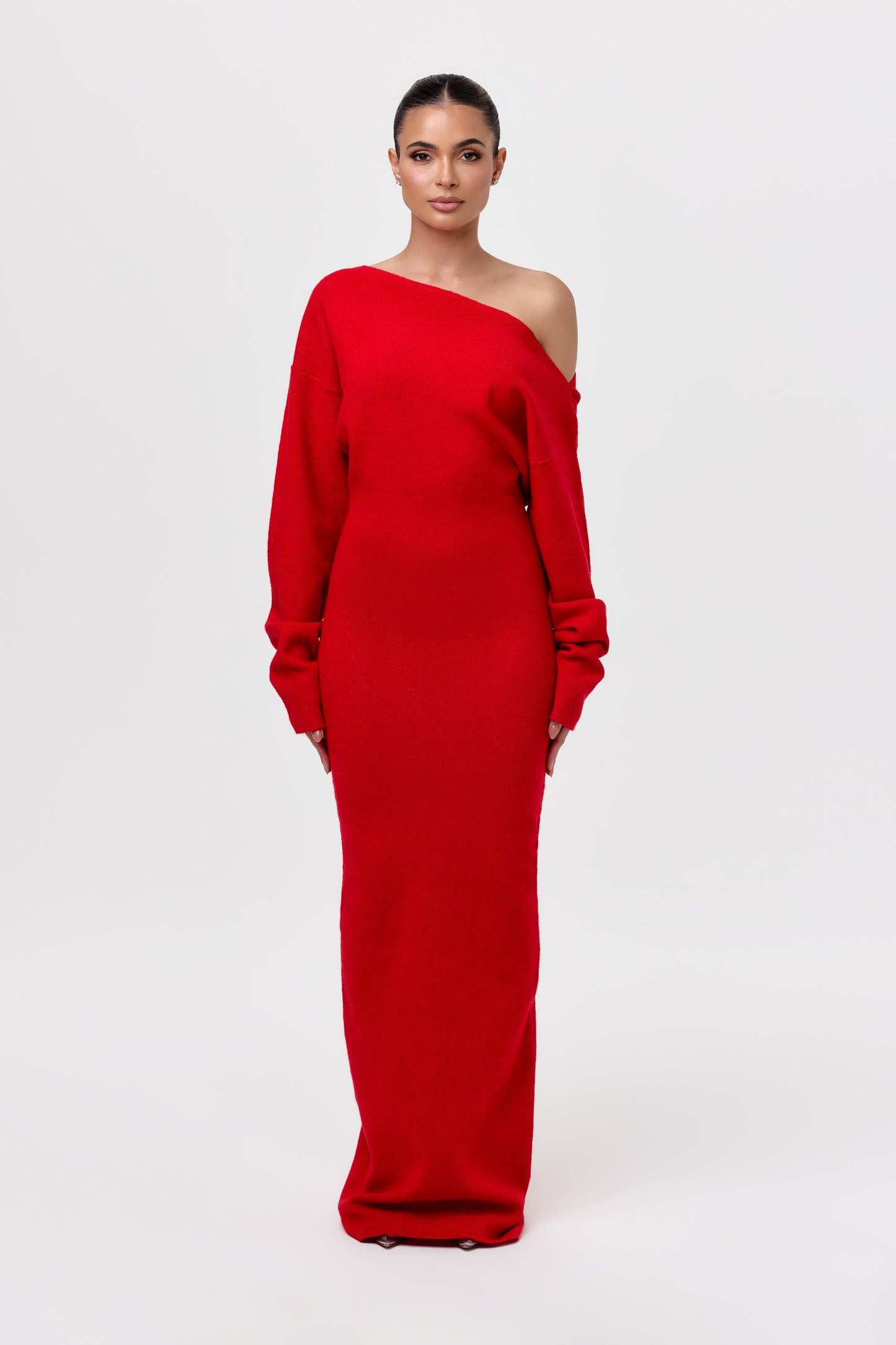Valencia™ Knit Off-Shoulder Sweater Dress