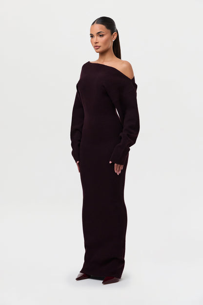 Valencia™ Knit Off-Shoulder Sweater Dress