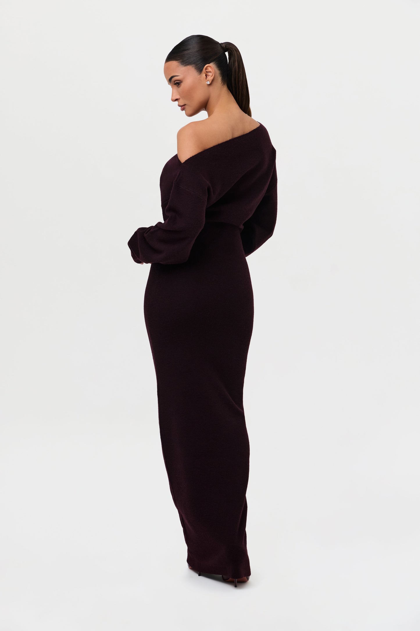 Valencia™ Knit Off-Shoulder Sweater Dress