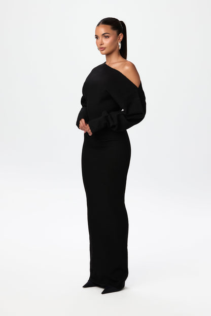 Valencia™ Knit Off-Shoulder Sweater Dress