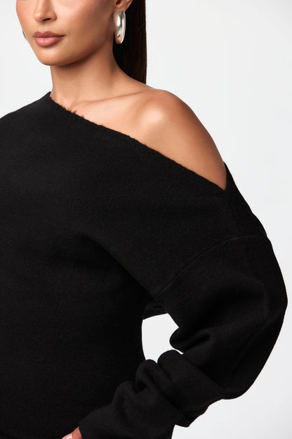 Valencia™ Knit Off-Shoulder Sweater Dress