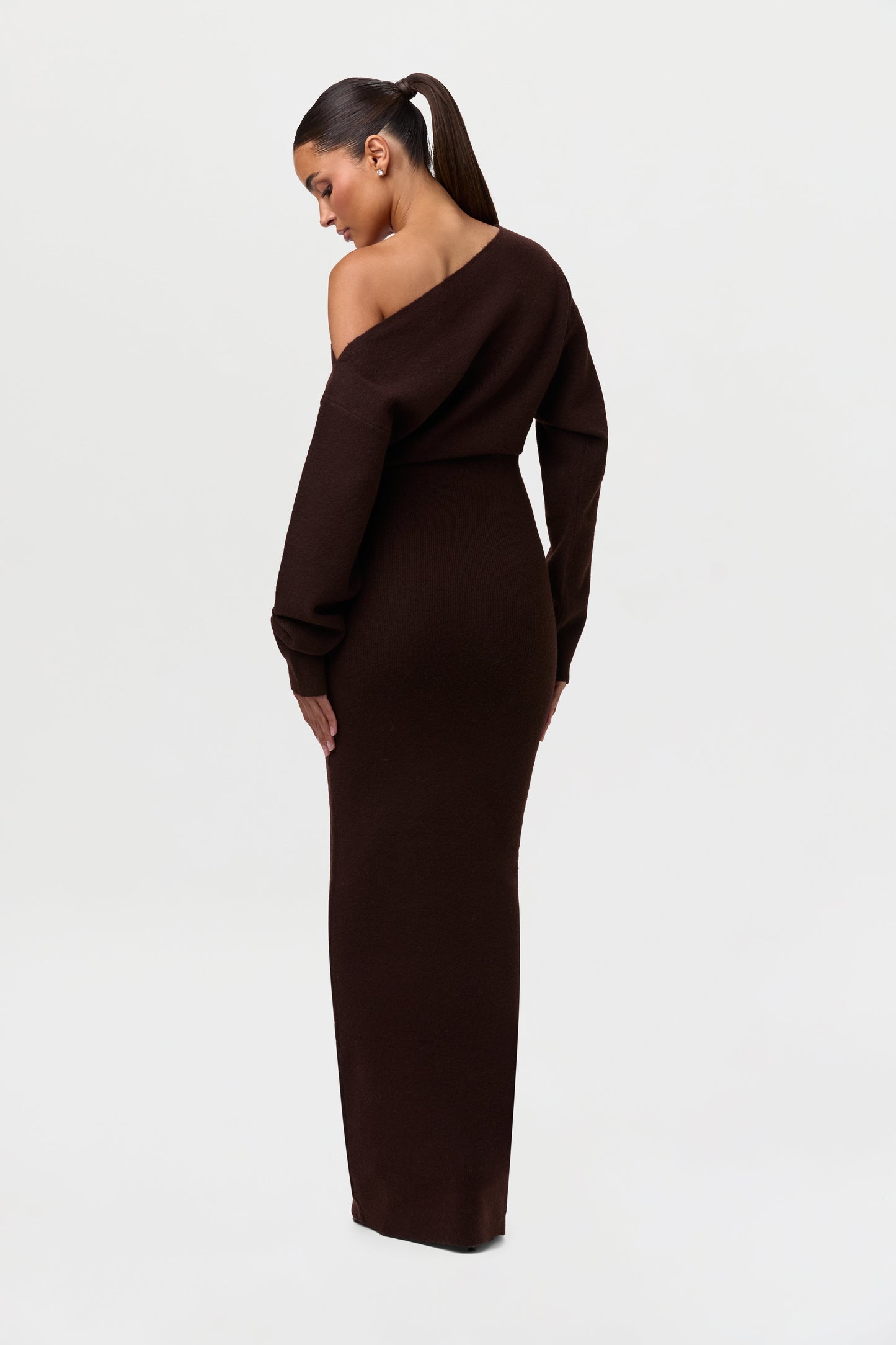 Valencia™ Knit Off-Shoulder Sweater Dress