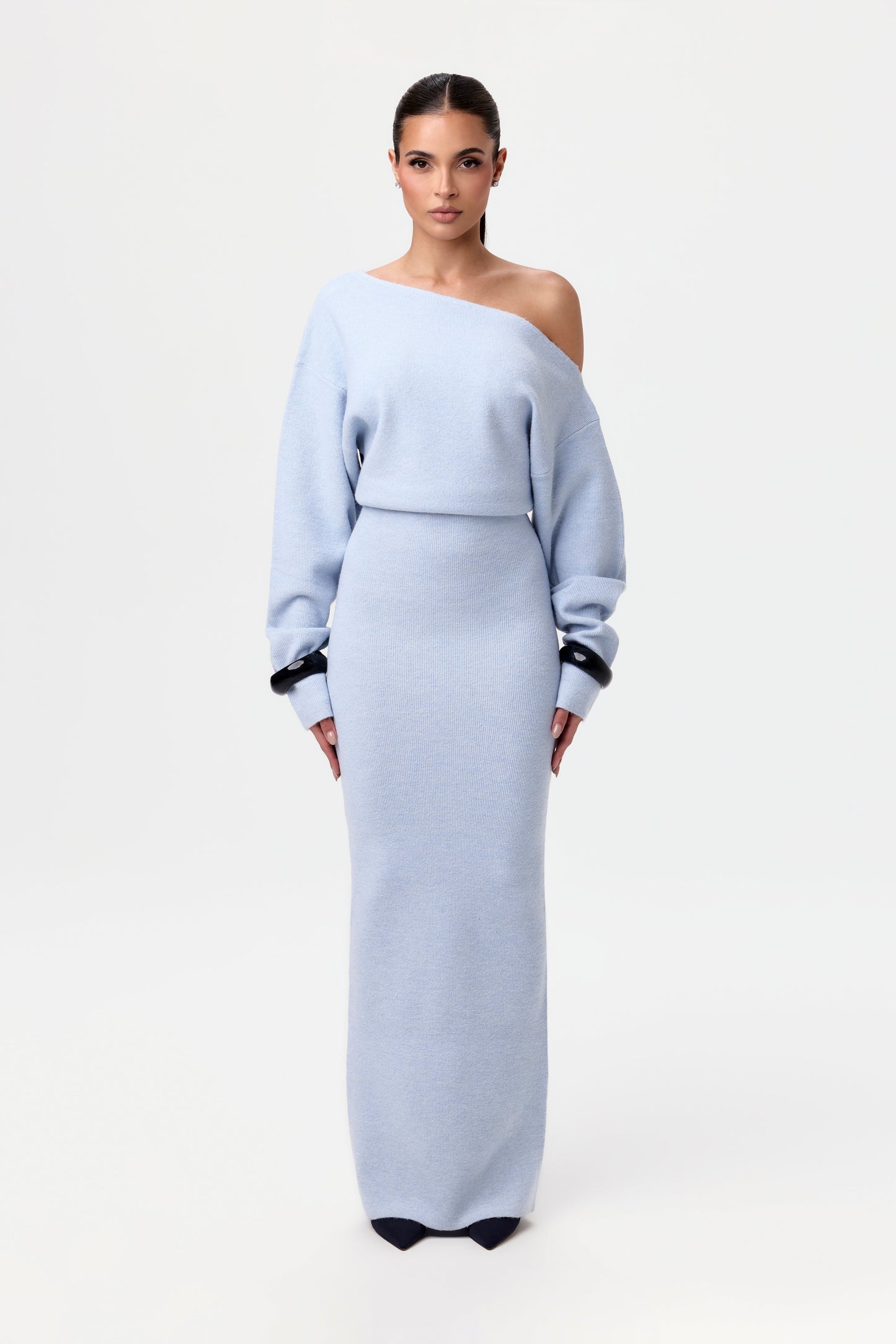 Valencia™ Knit Off-Shoulder Sweater Dress