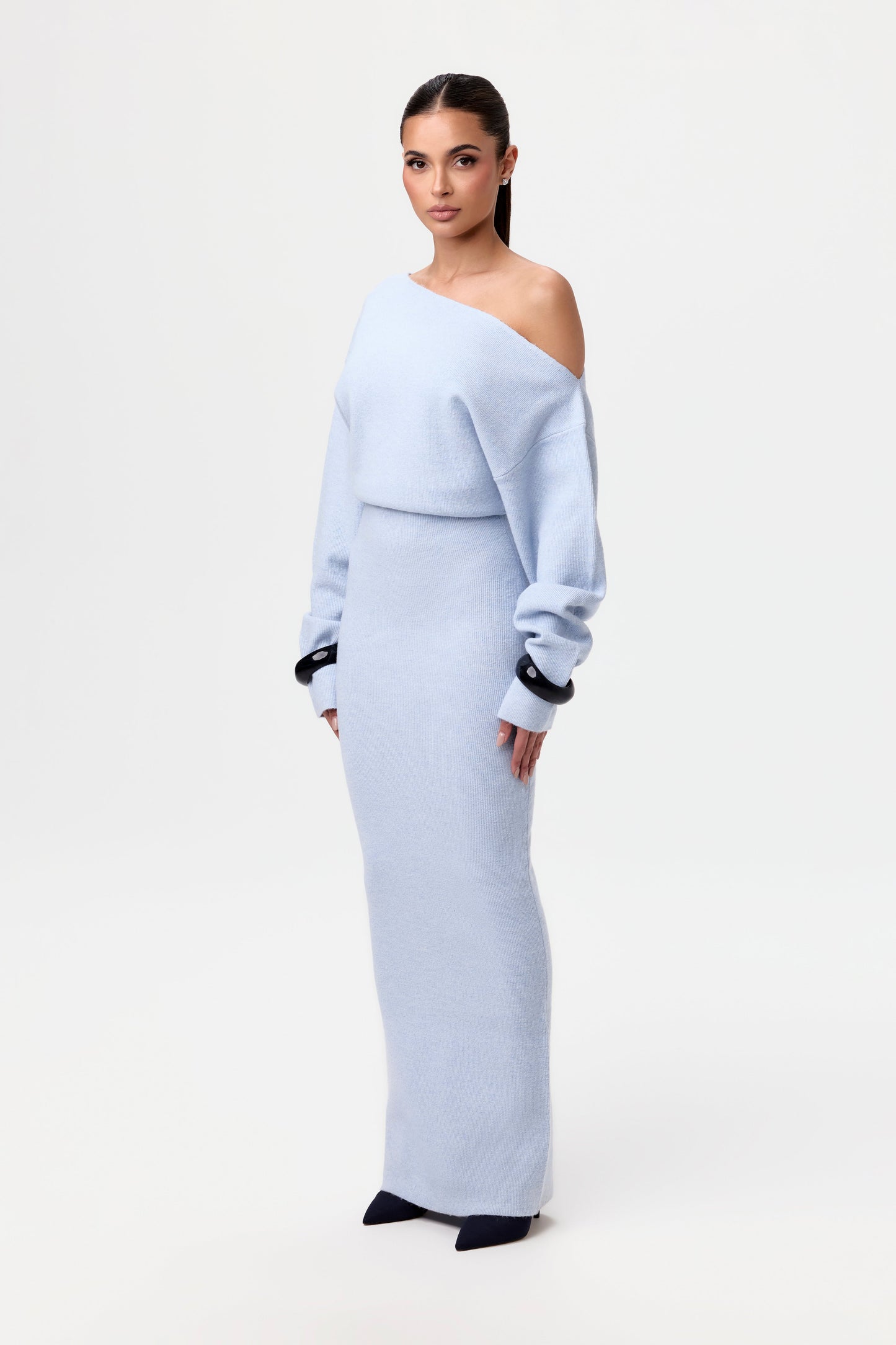 Valencia™ Knit Off-Shoulder Sweater Dress