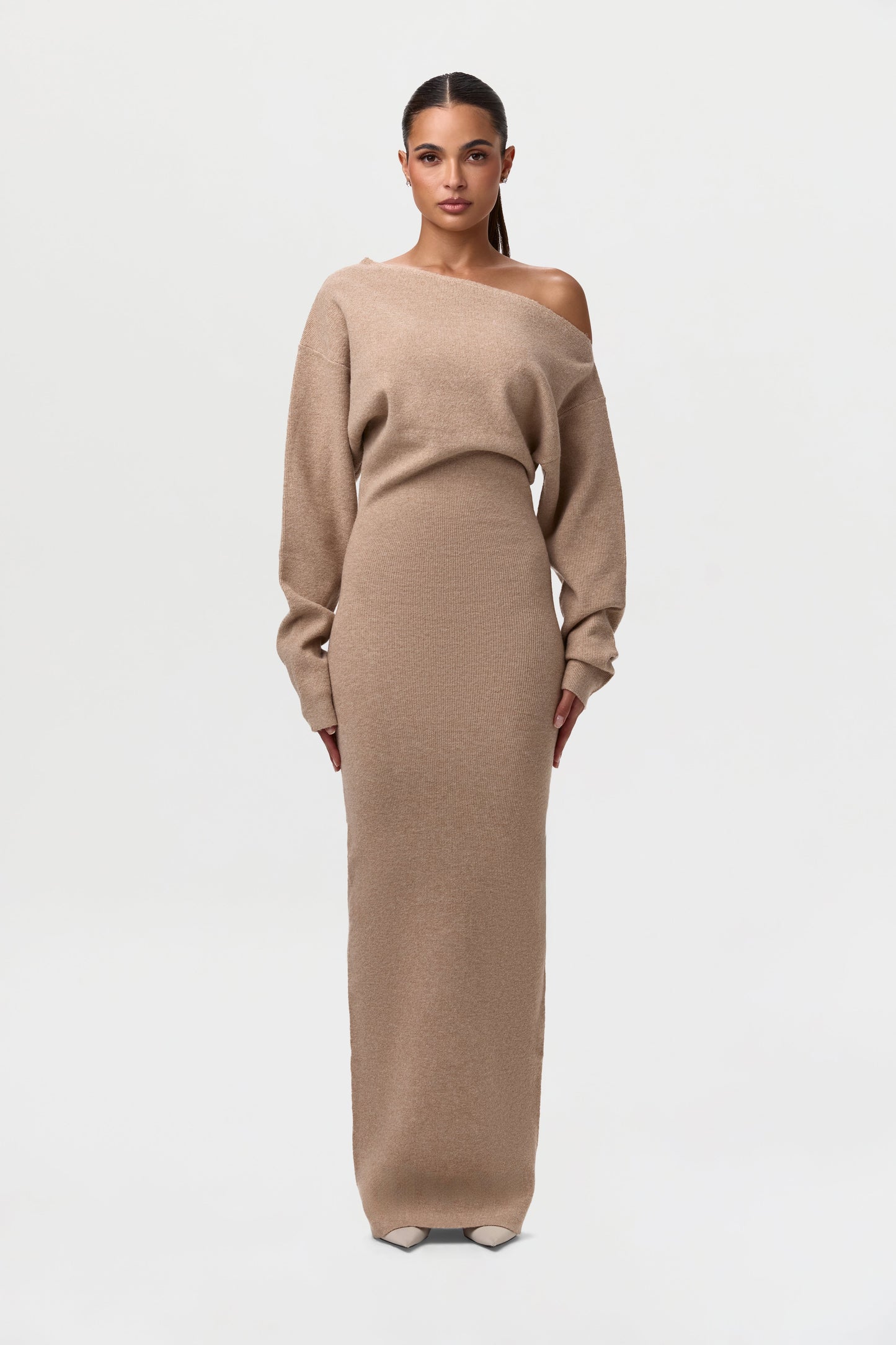 Valencia™ Knit Off-Shoulder Sweater Dress