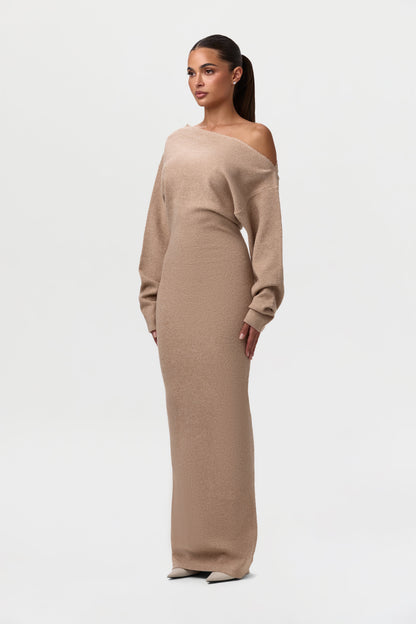 Valencia™ Knit Off-Shoulder Sweater Dress