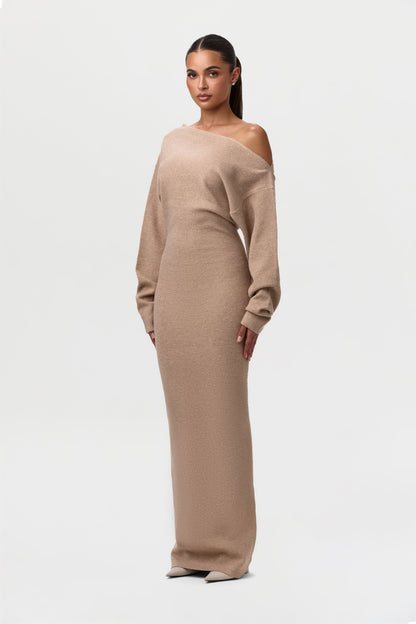 Valencia™ Knit Off-Shoulder Sweater Dress