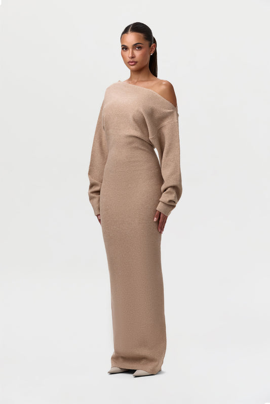 Valencia™ Knit Off-Shoulder Sweater Dress