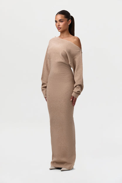 Valencia™ Knit Off-Shoulder Sweater Dress