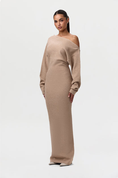 Valencia™ Knit Off-Shoulder Sweater Dress