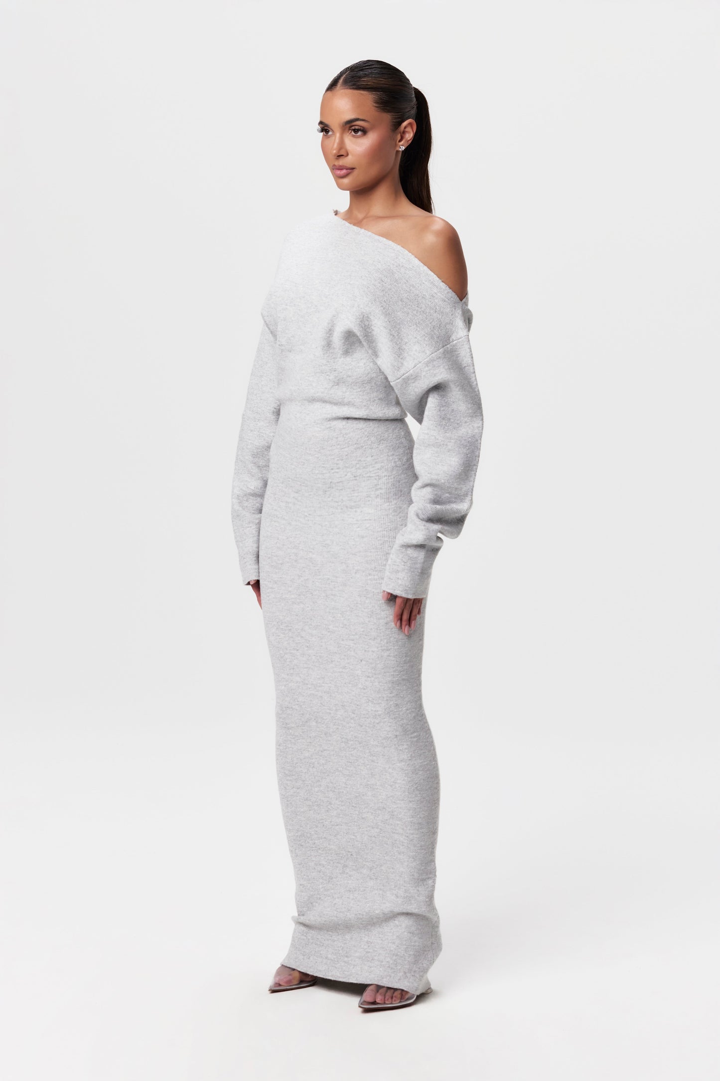 Valencia™ Knit Off-Shoulder Sweater Dress