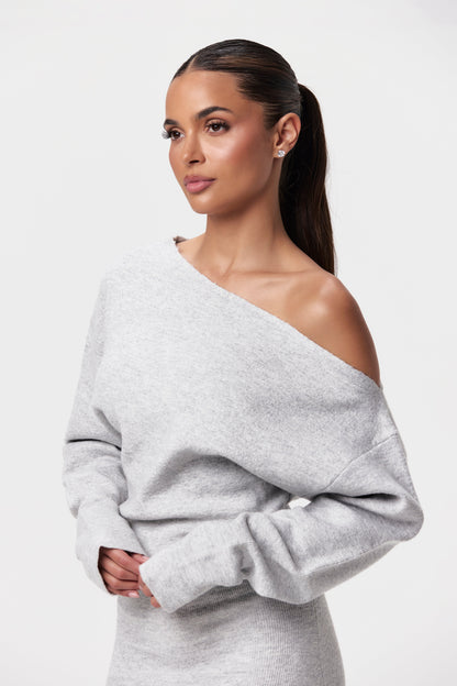Valencia™ Knit Off-Shoulder Sweater Dress
