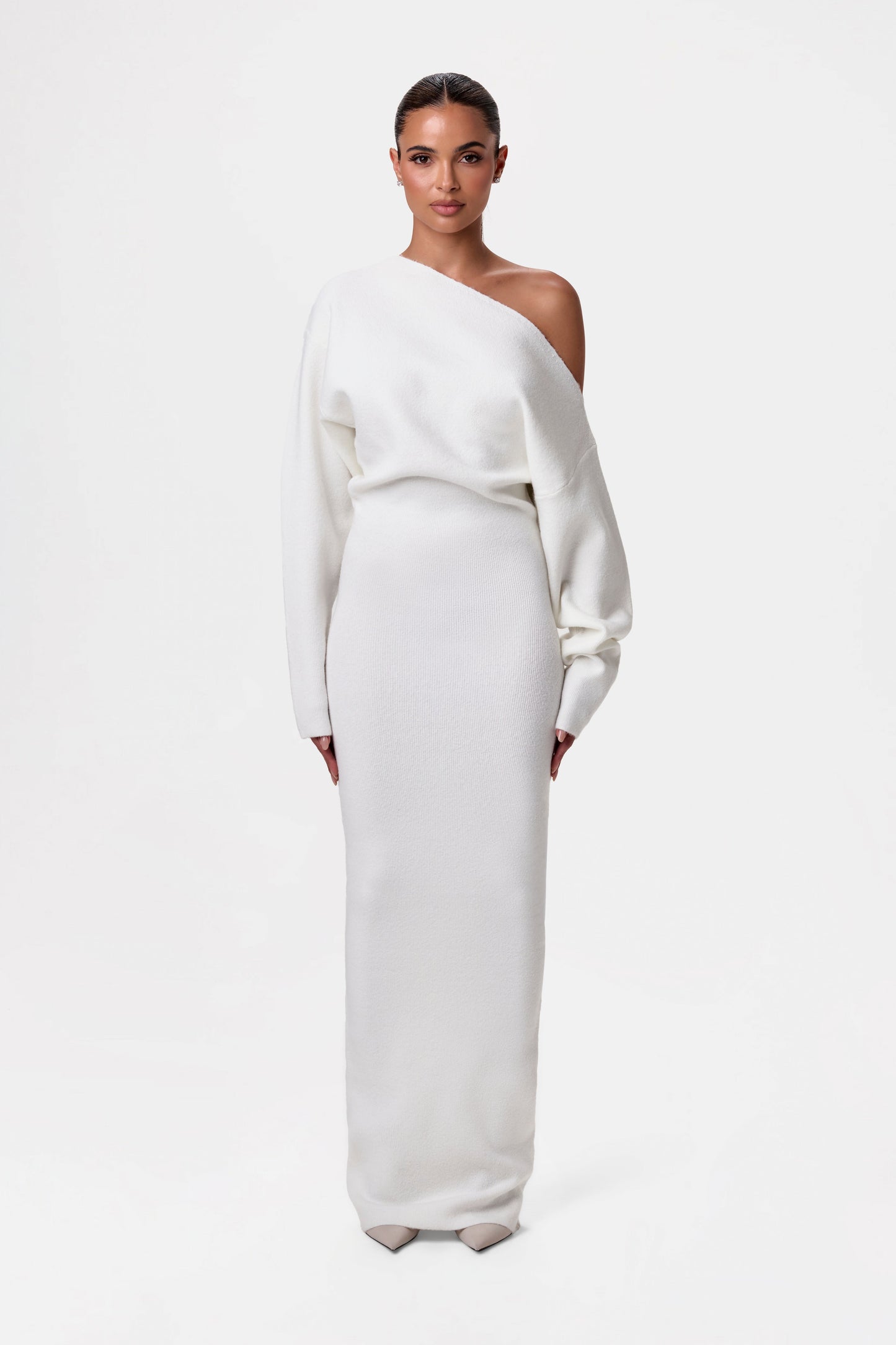 Valencia™ Knit Off-Shoulder Sweater Dress