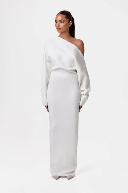 Valencia™ Knit Off-Shoulder Sweater Dress