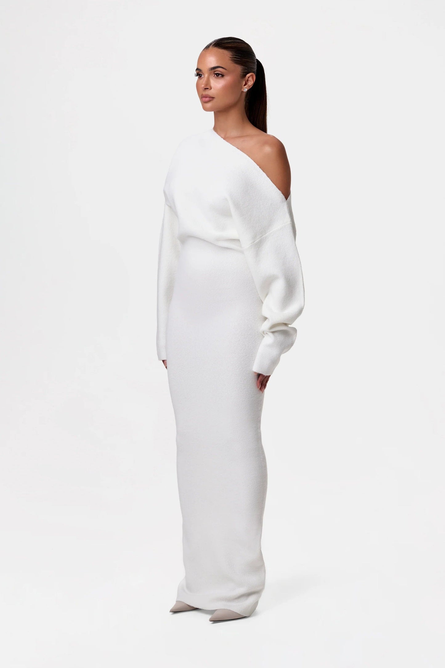 Valencia™ Drop-Shoulder Sweater Dress