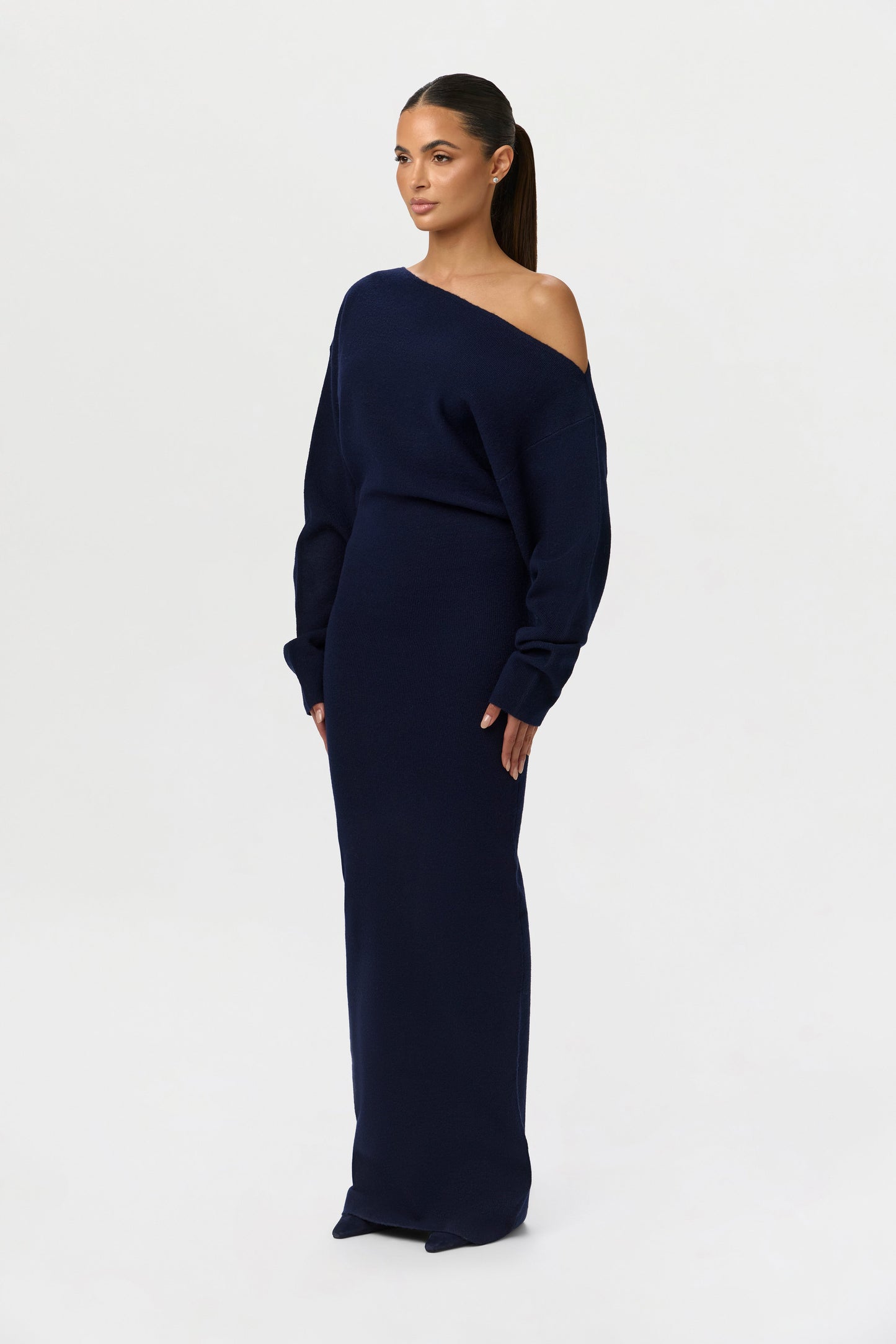 Valencia™ Knit Off-Shoulder Sweater Dress